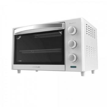 Horno Tostador de Sobremesa Bake&Toast 2400 White Cecotec, 10-28 L, Potencia de 800-2800W, Temporizador