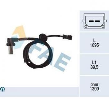 Sensor ABS FAE 78062 - Sensor de velocidad de rueda, compatible con vehículos, fabricado por FAE, alta precisión y durabilidad, fácil instalación