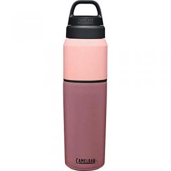 Botella Térmica Camelbak MultiBev 650ml Rosa con Compartimento Adicional de 75ml