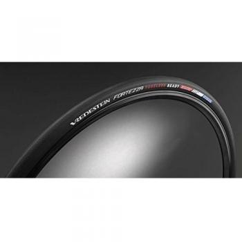 VREDESTEIN Fuerza Tubeless Ready Cubierta de Bicicleta, Adultos Unisex, Negro, 700 x 25