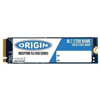 Origin Storage NB-4803DSSD-NVMEM.2 Unidad de Estado sólido M.2 480 GB 3D TLC NVMe - Disco Duro sólido