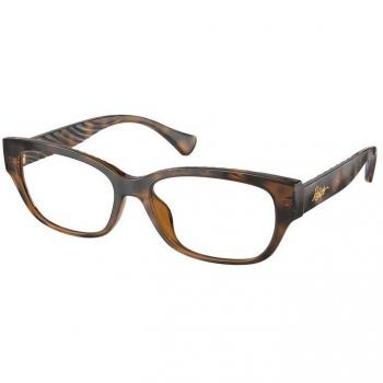 Ralph Lauren RA7165U Women's Square Havana Eyeglasses