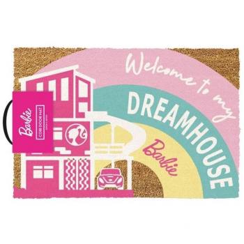 Felpudo Pyramid International Barbie Welcome To My Dreamhouse Multicolor 60x40 cm