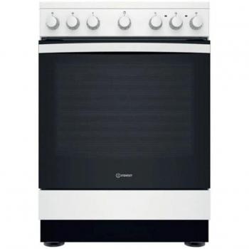 Cocina Vitrocerámica Blanca 69L 4 Fuegos Indesit IS67V5PCWE