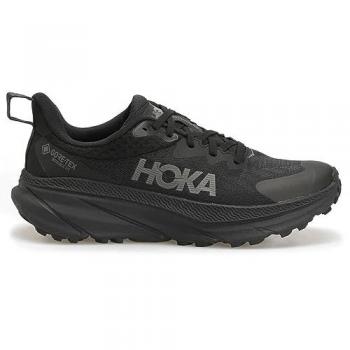 Hoka Challenger 7 Gtx - Zapatillas de running / trail running de mujer, color negro y gris, talla 38(2/3), con tecnología GORE-TEX