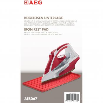 AEG Electrolux AES 067 - Alfombrilla aislante de silicona para apoyar la plancha