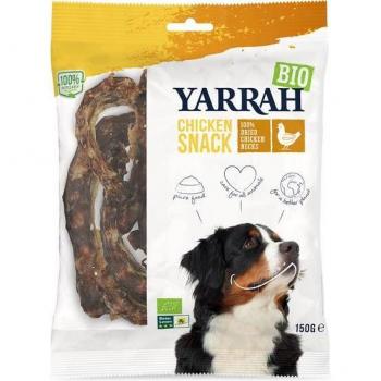 Cuellos de Pollo para Perros 100% Bio 150 g - Yarrah