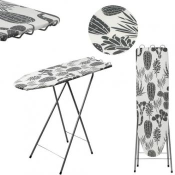 Tabla de Planchar Plegable 100x30cm con Altura Regulable y Soporte Antideslizante - Kadax