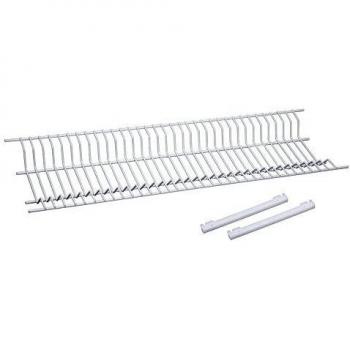 Sauvic Juego Escurreplatos Armario Inoxidable 85 Cm, Blanco, 65x22x5 cm