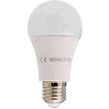 Bombilla LED redonda E27, 14 W, color blanco frío