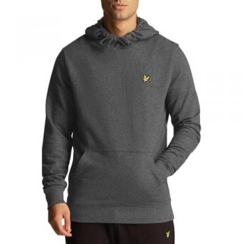 Lyle & Scott Men's Grey Pullover Hoodie - Extra Small