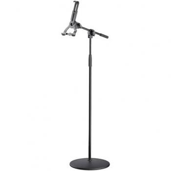 K&M 19789 Biobased Adjustable Tablet Holder with Boom Arm (for 10-16 Tablets)
