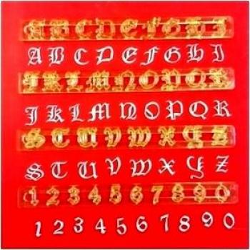 Afinitics e.u. M288433 - Cortador abs Alfabeto Letra Inglesa