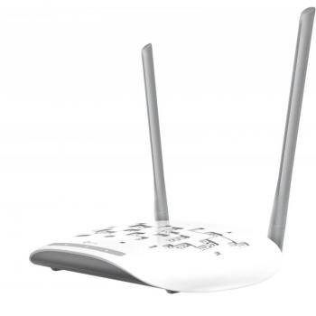 TP-Link TL-WA801N 300Mbps Wireless Access Point with 2x5dBi Antennas and PoE, White