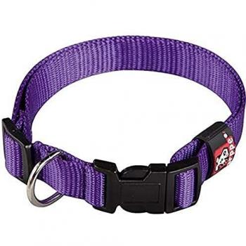 Arppe 2240014517 - Collar Nylon Basic, Purpura, L, 1 unidad