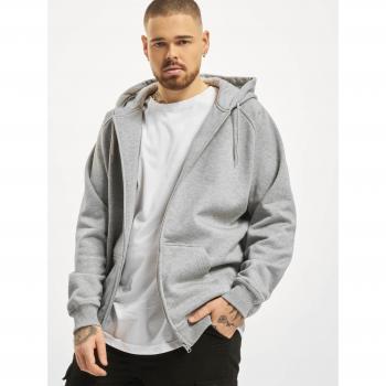 Urban Classics Gray Zip Hoodie for Men - 3XL, Relaxed Fit