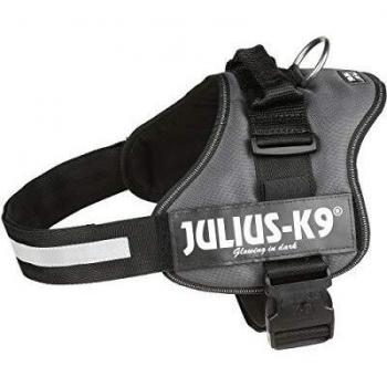 Arnés JULIUS-K9® Power antracita para perros - Talla 1