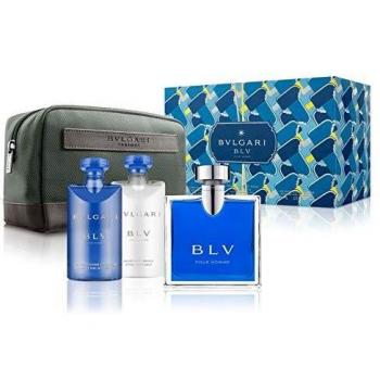 Bvlgari Bvlgari Blv Pour Homme Edt Set 100+ S/G 75+ A/S 75+ Neceser - 250 ml.