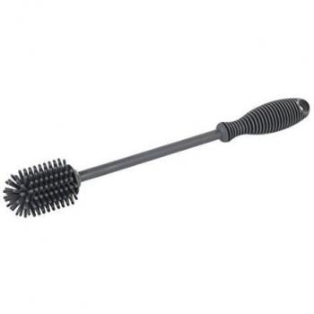 Cepillo de limpieza de silicona gris extra largo 3,5 cm diámetro x 25 cm