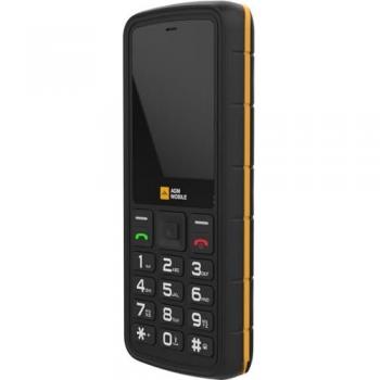 Teléfono Móvil Rugerizado AGM M9 4G 2,4 (6,1cm) Floating Black Negro, Naranja para Personas Mayores