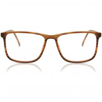 Gafas Recetadas Cuadrado Montuta Completa Plástico Tortoiseshell para Hombre - Gafas Anti-Azules - SmartBuy Collection