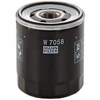 Original MANN-FILTER Filtro de aceite W 7058 – Para automóviles