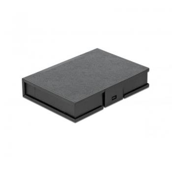Caja de protección negra para HDD/SSD de 3.5'' - Delock 18372