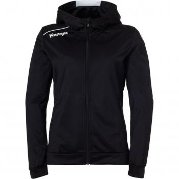 Kempa Camiseta de Manga Larga Player para Mujer con Capuz, Ideal para Deporte, Diseño Deportivo, Material Transpirable y Comodidad Optimal