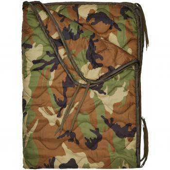 Mil-Tec Poncho Liner Quilted Blanket – Woodland [Misc.]
