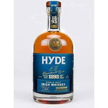Hyde No. 7 Whisky Irlandés Single Malt Madurado en Barricas de Oloroso Sherry 46% 0,70 L