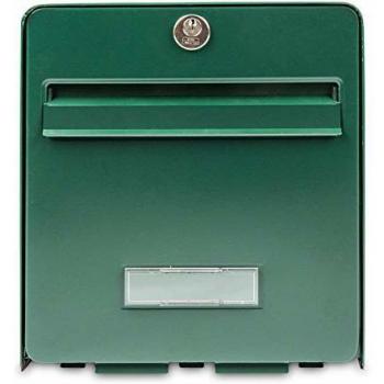 Buzón Burg-Wachter Acero Galvanizado De Pared Verde
