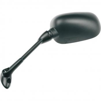 Retrovisor exterior VICMA EH307D - Espejo retrovisor de alta calidad, diseño aerodinámico, ajuste manual, compatible con múltiples modelos de motocicletas, acabado en negro brillante, cristal anti-vaho y resistente a impactos