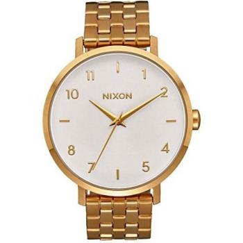 Nixon Arrow Women's Gold Stainless Steel Analog Watch
