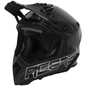 Acerbis Casco de Cross Steel Carbon Negro-Gris XS (53/54)