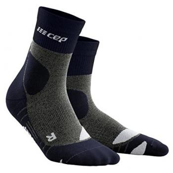CEP Compression Mid-Cut Merino Hiking Socks for Men