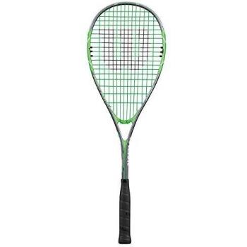 Wilson Impact Pro 900 Raqueta de Squash Peso en la empuñadura, Unisex, Gris/Verde, Talla Única