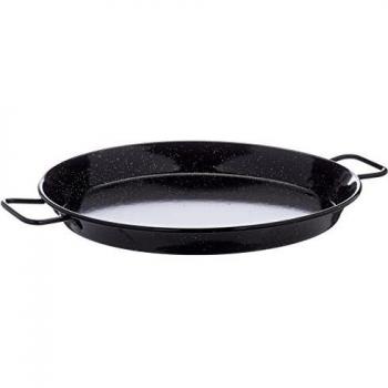 Lacor - 60141 - Paellera Esmaltada 40 cms. - Negro