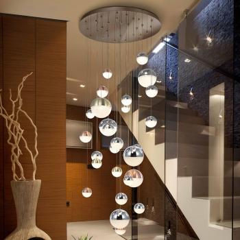 Lámpara Colgante LED Sphere Schuller 27 Luces 3000K Máx 3 metros