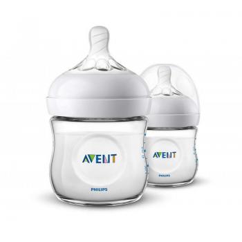 Avent Biberón Natural 125 ml Pack 2 unidades