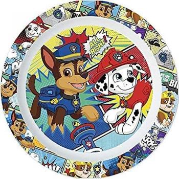 Stor8412497189472Niños Apta para Microondas Placa, Patrulla Canina Cómic
