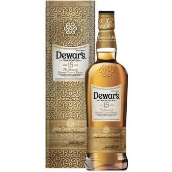 DEWAR'S 15 - Whisky Escocés Mezclado, 1000 ml