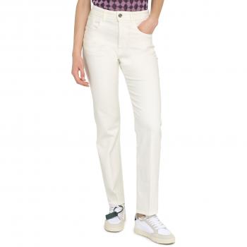 Jacob Cohen Women's Slim-Fit Straight-Leg Jeans in Ivory | Size 30 | VQ03001S3892 Color A11