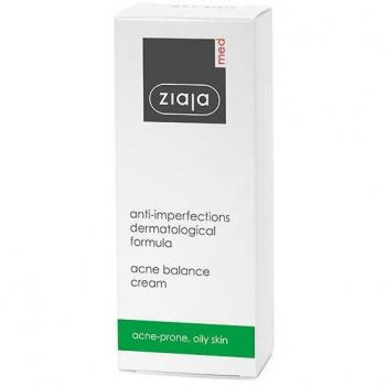 Ziaja Med Crema Facial Anti-Imperfecciones para Piel Grasa o con Tendencia Acneica 50 ml