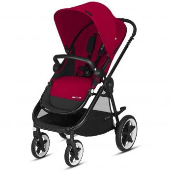Cybex Silver - Cochecito Balios M Scuderia Ferrari, con cómoda silla reversible y barra apoyabrazos, desde los 6 meses hasta 17 kg