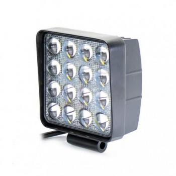 Proyector LED 48W 10-30V DC IP65 Blanco Frío 6000K 3850lm 30º