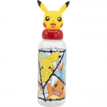 Botella de Plástico Pikachu 3D 560 ml