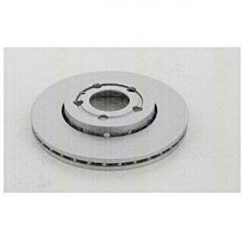 Disco de freno TRISCAN recubierto 8120 29146C para Volkswagen Golf 4 y Polo V, ventilado, diámetro 256 mm, diseño de 6/5 agujeros