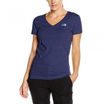 The North Face W S/S Simple Dome Tee - Camiseta para mujer, color azul, talla M