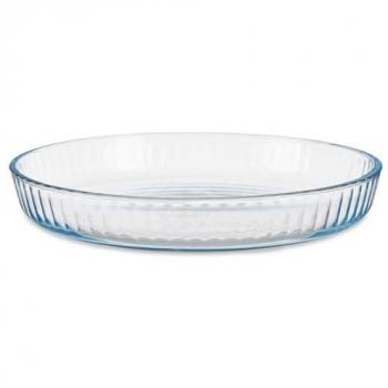 Bandeja para Horno Vivalto Transparente de Vidrio de Borosilicato 31,2 x 5 x 5 cm (6 Unidades) - Cocina