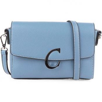 Bolso Bandolera Mujer Cimarron Albany Azul Tejano Piel Sintética Pequeño De Marca Uso Diario 315185